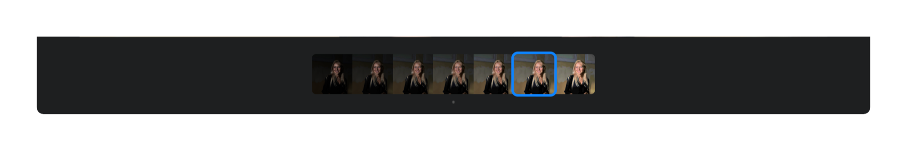 The Magic Bar lighting slider in Brightly Pro for Mac