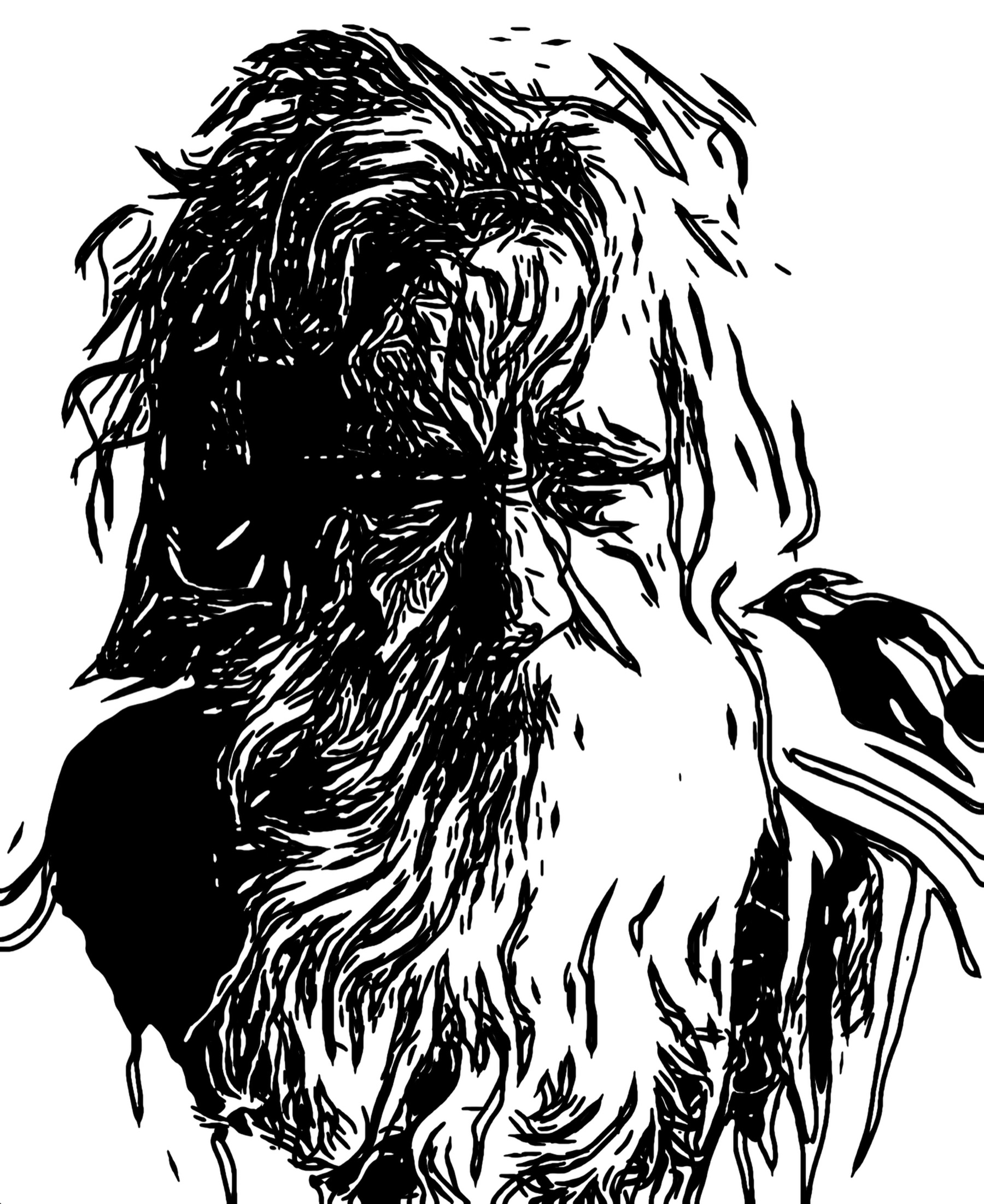 Ink drawing created with Inkwork